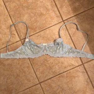 Light blue bra